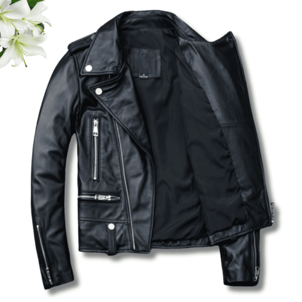 7 Blouson cuir femme fashion moto Éternel Prestige