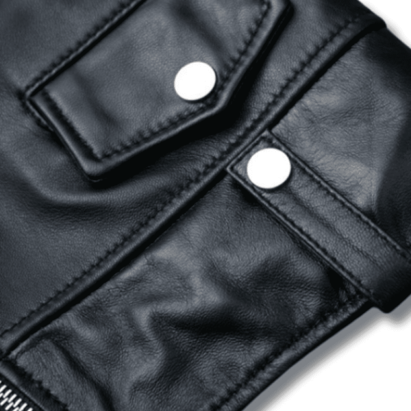 9 Blouson cuir femme fashion moto Éternel Prestige