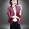 Veste en cuir véritable New Fashion