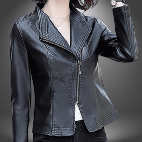 Veste en cuir véritable New Fashion
