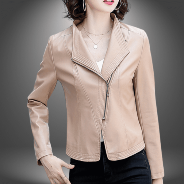 Veste en cuir véritable New Fashion