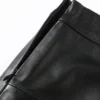 Jupe Midi en cuir véritable pour femme Fashion New Star