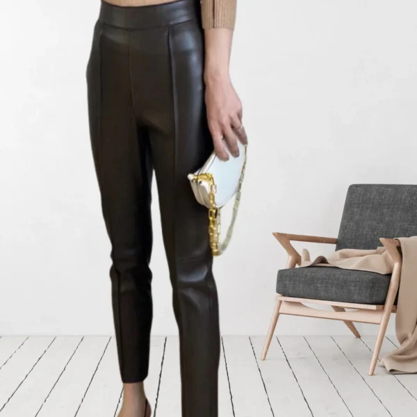 30 Pantalon cuir fashion fit Éternel Prestige
