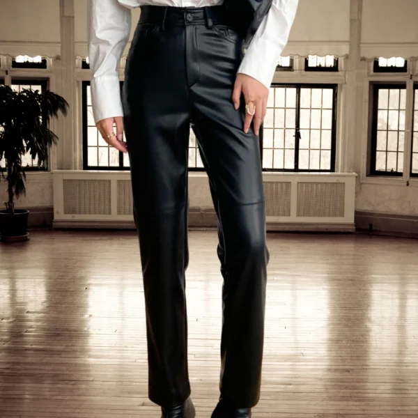 4 Pantalon Femmes en Cuir véritable Luxe Millenium Éternel Prestige
