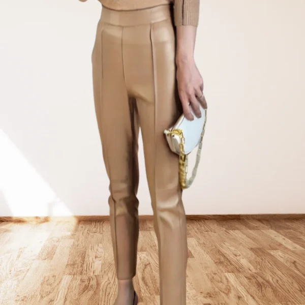 41 Pantalon cuir fashion fit Éternel Prestige