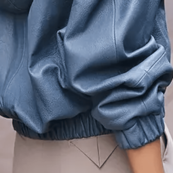 9 Blouson à capuche unique en cuir New Star