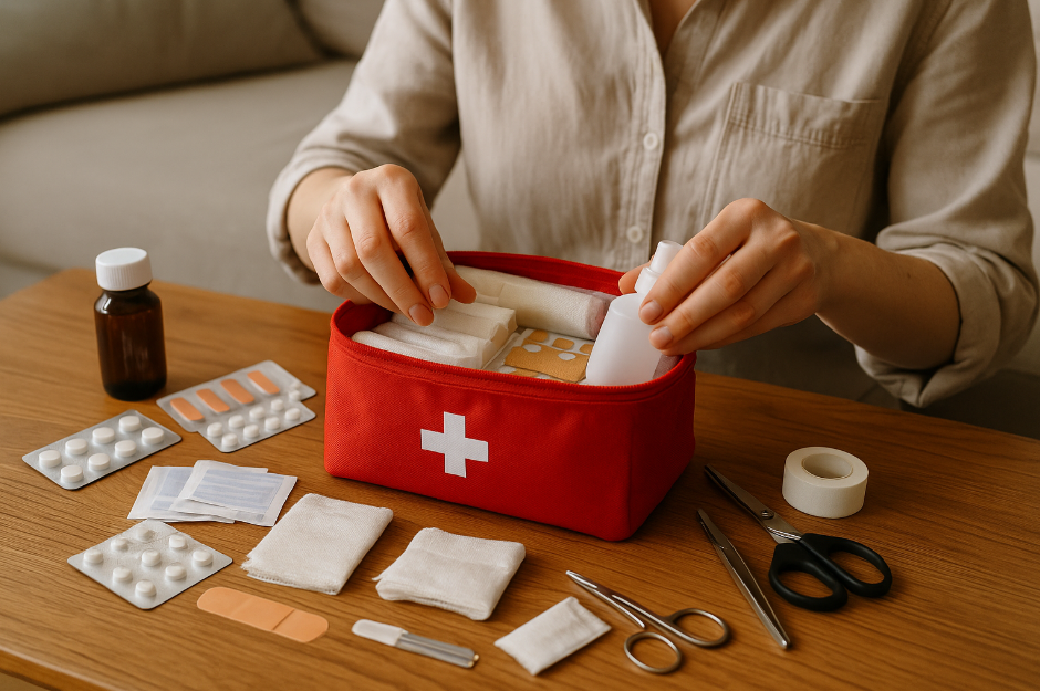 Comment bien préparer une trousse de secours ?