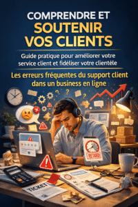Ebook Comprendre et Soutenir Vos Clients pour améliorer son service client et fidéliser sa clientèlesoutenir vos clients"
