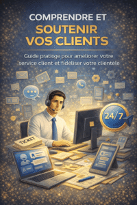 Ebook Comprendre et Soutenir Vos Clients pour améliorer son service client et fidéliser sa clientèlesoutenir vos clients"