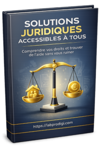 Ebook PDF pour comprendre vos droits, les aides juridiques et les solutions abordables pour se faire accompagner par un avocat.